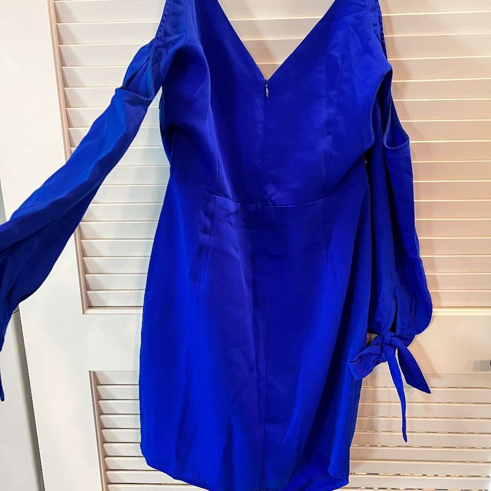 Cobalt Blue Short Dress
